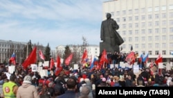 Митинг в Архангельске